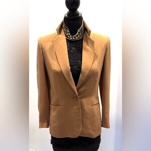 Charter Club 100% silk blazer jacket